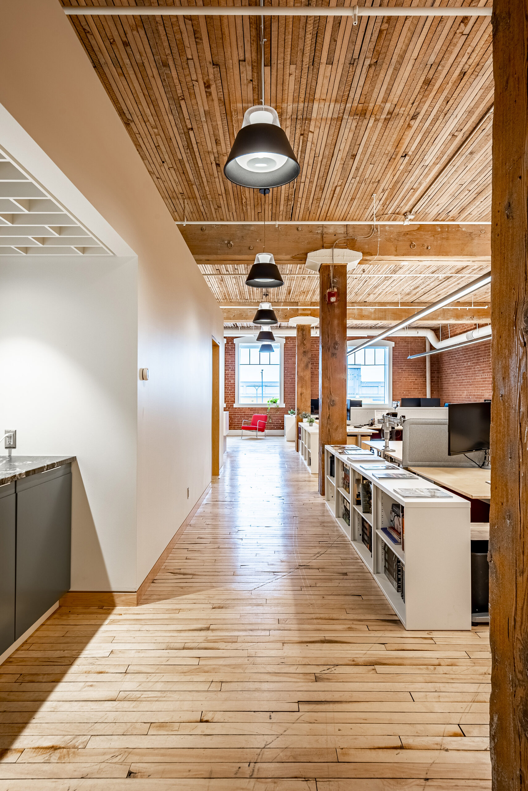 &Architecture Office Hallway